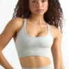Strappy Define Luxe Sports Bra in Grey Strappy Define Luxe Sports Bra in Grey