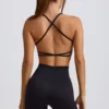 Super Sculpt Seamless Mini Shorts in Black