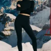 Super Sculpt Seamless Base Layer Leggings in Black