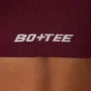 Super Sculpt Seamless Cross Back Sports Bra in Plum