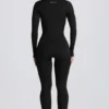Super Sculpt Seamless Full-Length Jumpsuit in Black