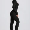 Super Sculpt Seamless Full-Length Jumpsuit in Black