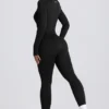 Super Sculpt Seamless Full-Length Jumpsuit in Black