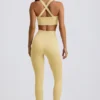 Super Sculpt Seamless High-Waist Leggings in Butter Yellow