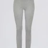 Super Sculpt Seamless High-Waist Leggings in Grey Marl