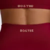 Super Sculpt Seamless Leggings in Burgundy