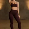 Super Sculpt Seamless Leggings in Chocolate