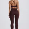 Super Sculpt Seamless Leggings in Chocolate
