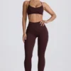 Super Sculpt Seamless Leggings in Chocolate