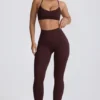 Super Sculpt Seamless Leggings in Chocolate