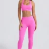 Super Sculpt Seamless Leggings in Sugar Pink