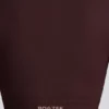 Super Sculpt Seamless Long-Sleeve Crop Top in Chocolate