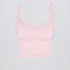 Super Sculpt Seamless Longline Camisole Top in Powder Pink