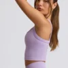Super Sculpt Seamless Longline Camisole Top in Soft Lilac
