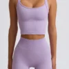Super Sculpt Seamless Longline Camisole Top in Soft Lilac