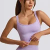 Super Sculpt Seamless Longline Camisole Top in Soft Lilac