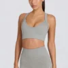 Super Sculpt Seamless Mini Shorts in Grey Marl