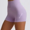 Super Sculpt Seamless Mini Shorts in Soft Lilac