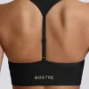 Super Sculpt Seamless T-Back Sports Bra in Black