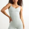Super Sculpt Seamless Unitard in Grey
