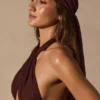 Talia Headscarf in Espresso Brown