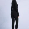 Thermal Base-Layer Jumpsuit in Black