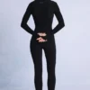Thermal Base-Layer Leggings in Black