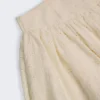 Thia Bow-Detail Broderie Anglaise Mini Skirt in Ivory