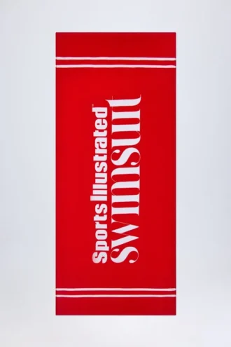 Toalla Logo Beach Towel in Fiery Red