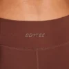 Twist Waist Mini Shorts with Pockets in Brown