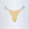 Valencia Cheeky Bikini Bottoms in Yellow Gingham