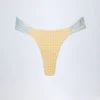 Valencia Cheeky Bikini Bottoms in Yellow Gingham
