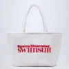 Velika Towelling Tote Bag in White