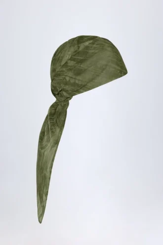 Ventura Headscarf in Green Print