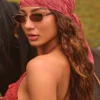 Ventura Headscarf in Red Print