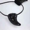 Vixena Devil Horns Headband in Black