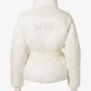 Waterproof Belted Oversized Ski Jacket in Ice