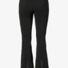 Waterproof Belted Ski Salopettes in Black