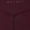 Waterproof Belted Ski Salopettes in Burgundy