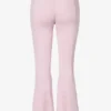 Waterproof Belted Ski Salopettes in Powder Pink