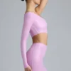 Zanab Metallic Cut-Out One-Shoulder Mini Dress in Violet Pink
