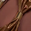 Zarza Panelled Cut-out Swimsuit in Bronze Gold